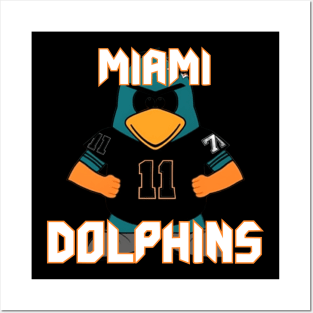 Miami Dolphins Posters and Art